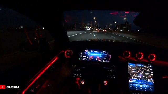 The New Mercedes AMG CLE 53 2025 Test Drive At NIGHT