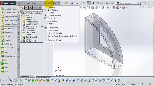 SolidWorks Bil of Material смотреть онлайн