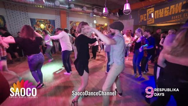 Vsevolod Bogomol and Anastasia Larionova Salsa Dancing at Respublika Days 9, Sat 04.05.2019 (SC) смотреть онлайн