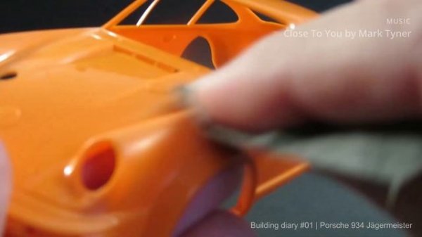 [Build diary #01] - 1/24 Porsche 934 Jägermeister Tamiya