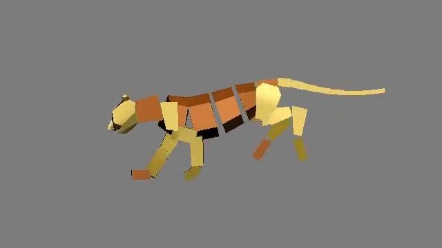 3ds Max Biped and Quadruped Animations: Tiger Run смотреть онлайн
