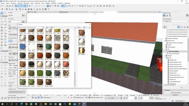 Jak rychle přepisovat povrchové materiály - nástroj Painter | ARCHICAD 25 смотреть онлайн