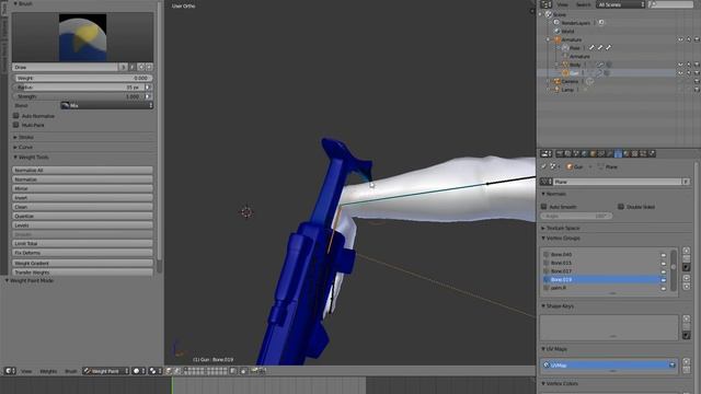 Creating a Character in Adobe Fuse and Importing it into Blender Part 3 смотреть онлайн