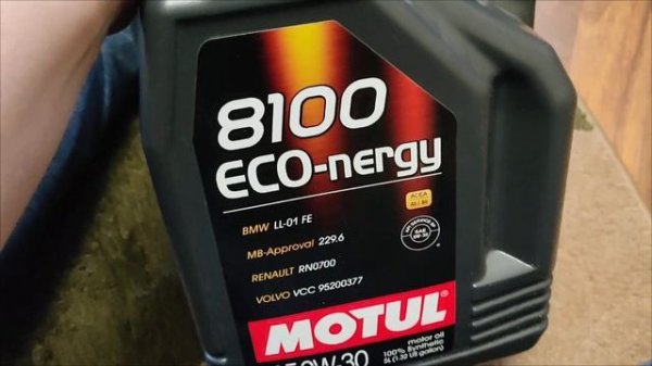 Распаковка — Моторное масло Motul 8100 Eco-nergy 0W30