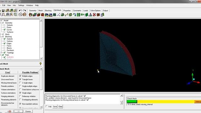 Make Periodic mesh in ICEM смотреть онлайн