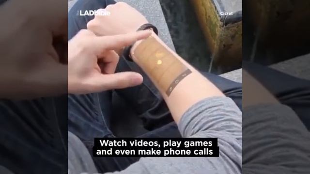 The Cicret Bracelet Innovative Touchscreens смотреть онлайн