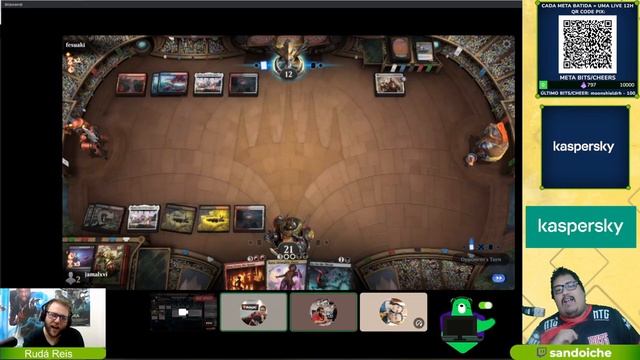 RODADA 4 KASPERSKY OPEN STANDARD Gameplay e Comentários Standard (Magic Arena) смотреть онлайн
