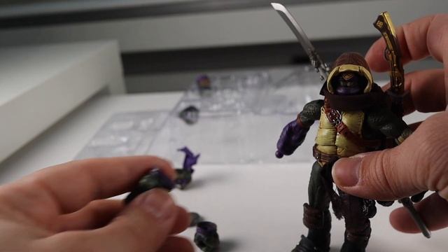 Fury Toys 1/12 Samurai Turtles Assassin Autumn Donatello & Supplementary Parts (Unboxing/Poses) смотреть онлайн