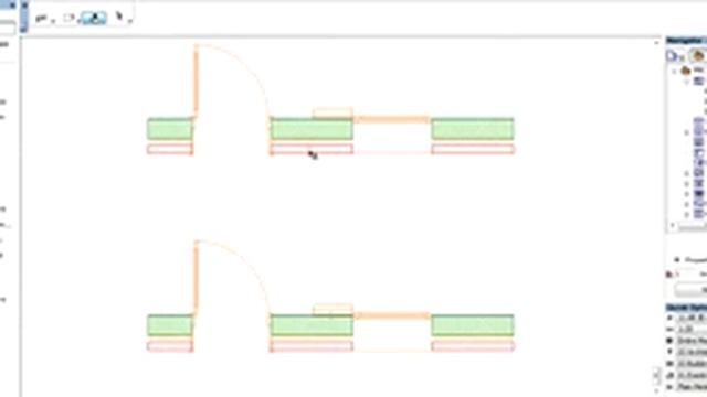 ArchiCAD 17 New Features 114 Core based wall reference lines mirroring walls in place YouTube смотреть онлайн