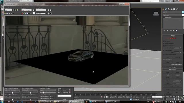 3ds Max TUTORIAL - Ultimate Car Render (Photorealistic Mental Ray Render) смотреть онлайн
