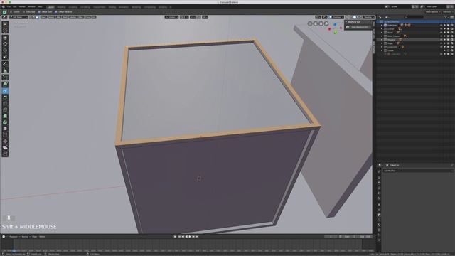 Blender 2.8 - 16 - Insertion de faces / Face Inset смотреть онлайн