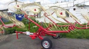 Грабли ворошилки  Азас ГВВ-6М экспресс-обзор от Кожушко Станислава