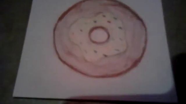 Рисуем пончик ( часть 2 )