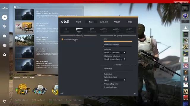 НОВЫЙ ONETAP CRACK V3 + КФГ И СКРИПТЫ