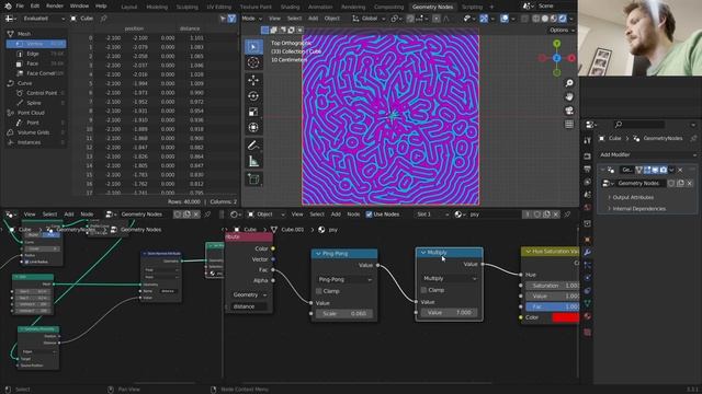 Blender PROCEDURAL Psychedelic - Nodevember DAY 3 смотреть онлайн