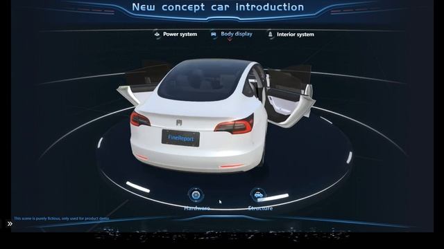 3D Car Introduction Dashboard смотреть онлайн