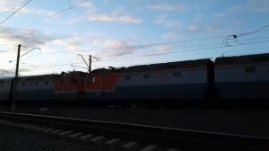 Футаж. Поезд.