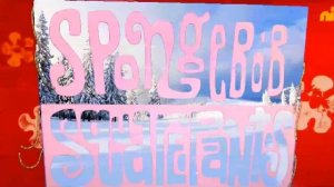 Губка Боб квадратные штаны заставка рождественская