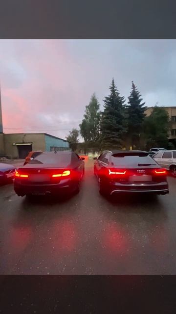 Выхлоп BMW M5 & audi RS6 смотреть онлайн