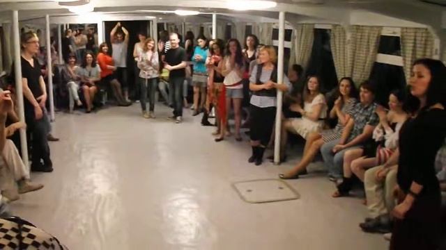 Анимация С. Газаряна на приатском теплоходе. Чебоксары 2013