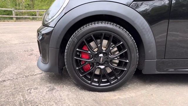 2014 (64) Mini John Cooper Works Coupe in Midnight black metallic. смотреть онлайн
