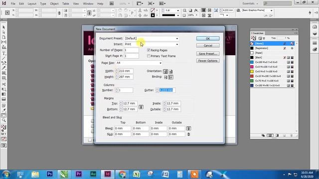 InDesign Tutorial Series for Beginners in Hindi | Part 3 | Page Layout, margin & bleed смотреть онлайн