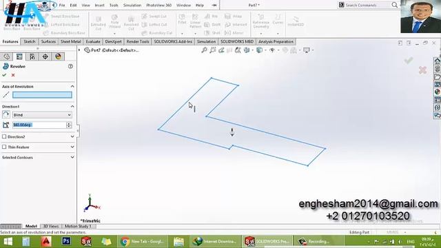 Tractor on Solidworks ( 7- Back Hub ) смотреть онлайн