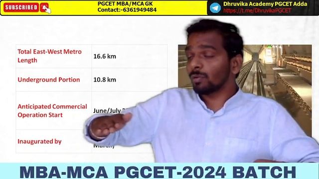 Crack PGCET 2024: Master General Awareness with Expert Tips-India's First Under Water Metro смотреть онлайн