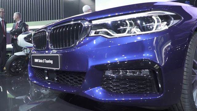 Geneva Motor Show 2017 Car Premieres - BMW 5 Series Touring | AutoMotoTV смотреть онлайн