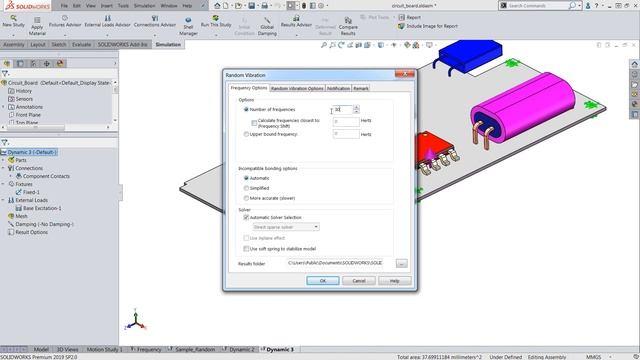 SOLIDWORKS Simulation - Random Vibration Analysis смотреть онлайн