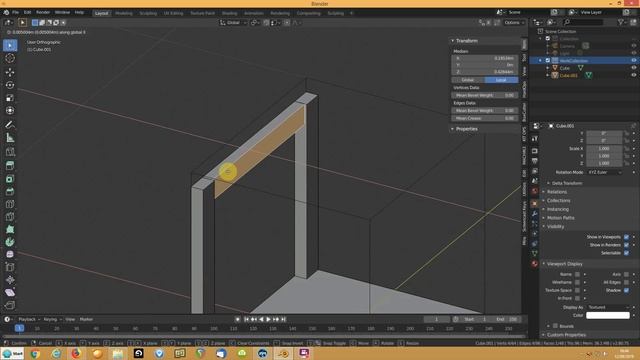 Creating a super simple chair in Blender смотреть онлайн