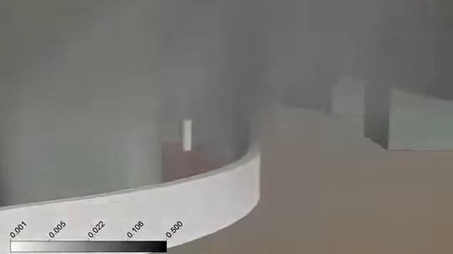 ANSYS Fluent illustrating the propagation of smoke смотреть онлайн