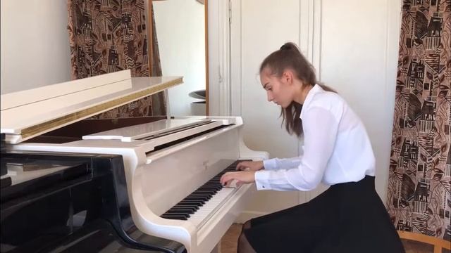 Джаманбаева Алина 17 лет. Ф. Шопен - Этюд Op. 10, № 12, c-moll смотреть онлайн