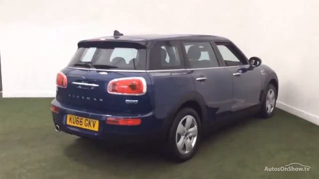 MINI CLUBMAN COOPER BLUE 2016 смотреть онлайн