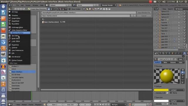 Pengenalan interface blender bahasa Indonesia | FLiP(c)2013 смотреть онлайн