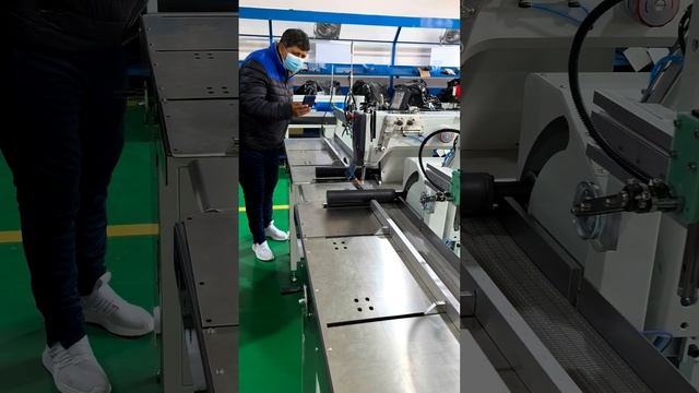 Полностью автоматизированная швейная машина для изготовления строп смотреть онлайн