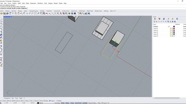 How to split (cutting /slice)an 3d object in Rhino смотреть онлайн