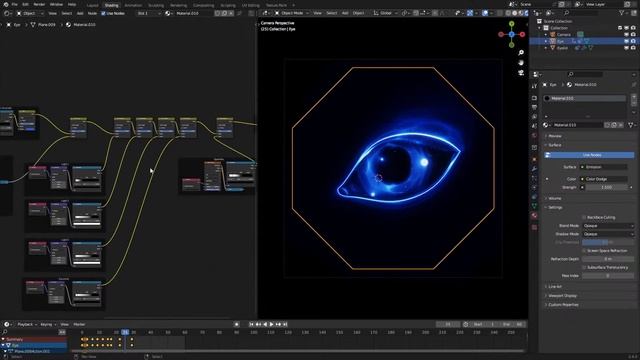 Random Blender Projects (Glowy Eye Cleanup) смотреть онлайн