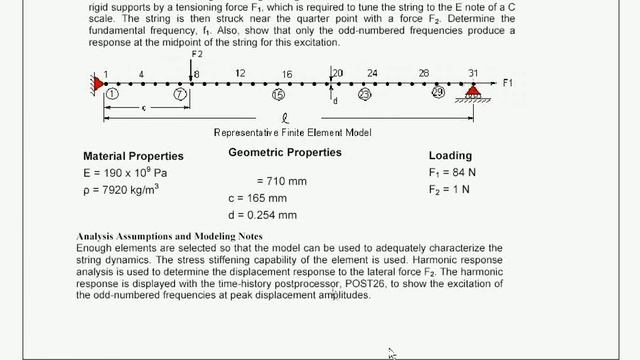 ANSYS Theory DVD: Problems Sample Videos -7 смотреть онлайн
