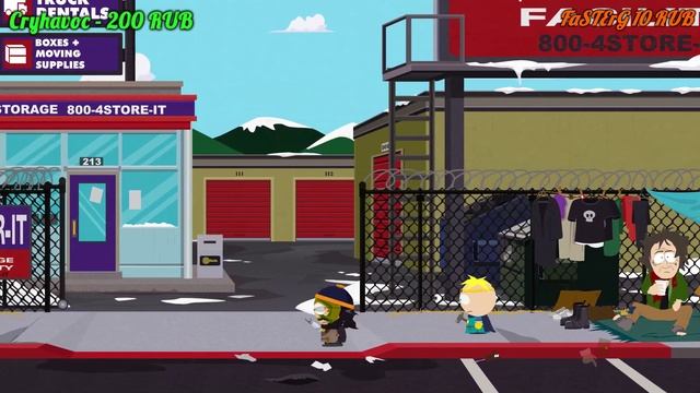 Южный треш палка Зипа Гном на стриме #2 South Park: The Stick Of Truth