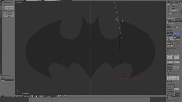 12 Imagen de referencia y curvas Bezier con Blender para 3D смотреть онлайн