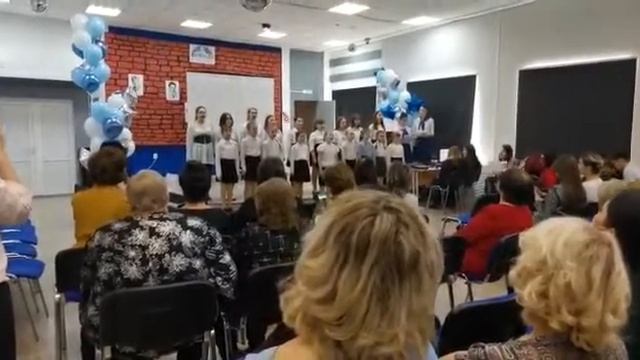 школьный хор "Кантикум" - МБОУ "СОШ №1 г. Ленска" РС (Я) смотреть онлайн