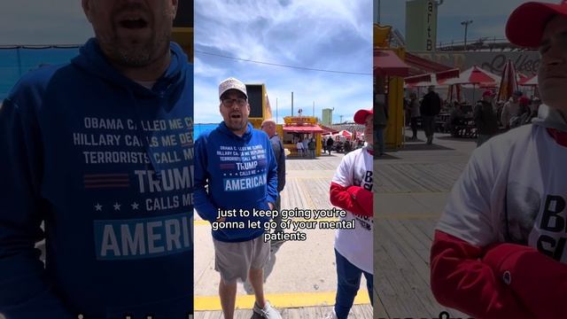 COMMUNISTS MEET MAGA AT A TRUMP RALLY 🇺🇸