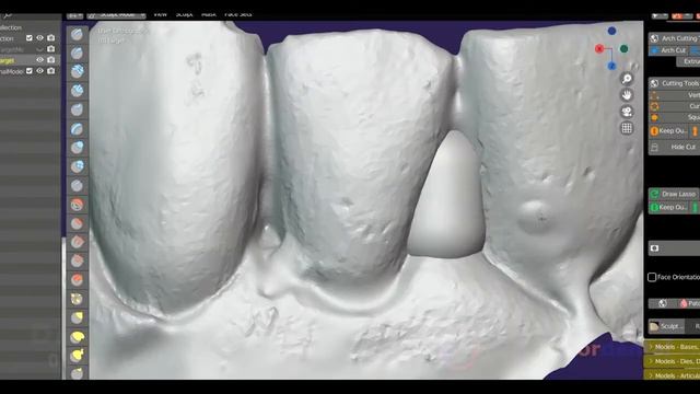 Reparación de Modelos Digitales con Blender for Dental смотреть онлайн