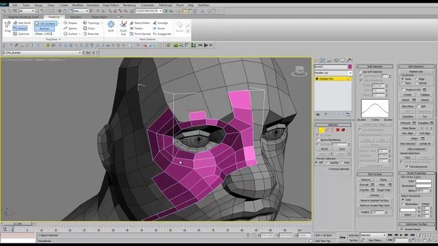 Basemesh modeling part 6- Modeling the mask and apron. смотреть онлайн