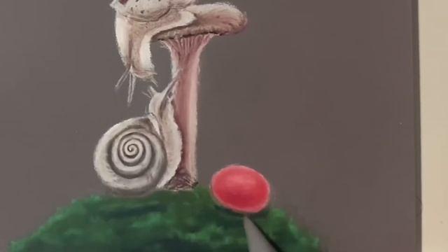 How To Draw With Pastels Extra Soft. Sennelier Soft Pastels. Сухая пастель. Рисую улиток.