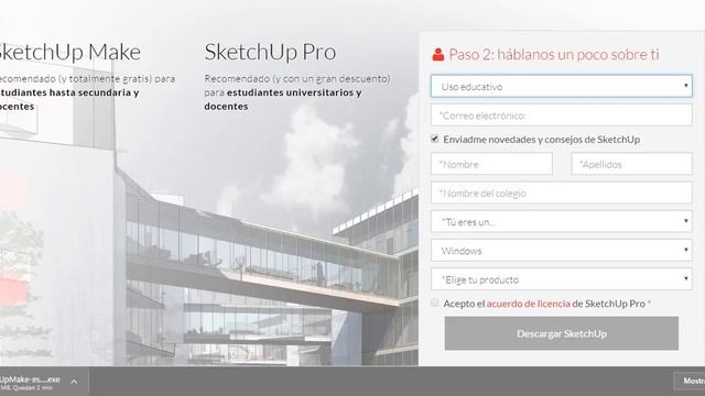 Cómo descargar Sketchup en tu PC смотреть онлайн