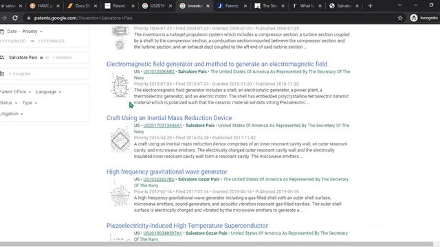 Dr. Salvatore Pais ~ Inventor of Plasma ZERO POINT ENERGY Technologies ~ Free Energy For All Now! смотреть онлайн