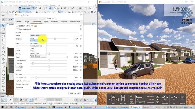 TUTORIAL ARCHICAD, Render Image dengan Enscape смотреть онлайн