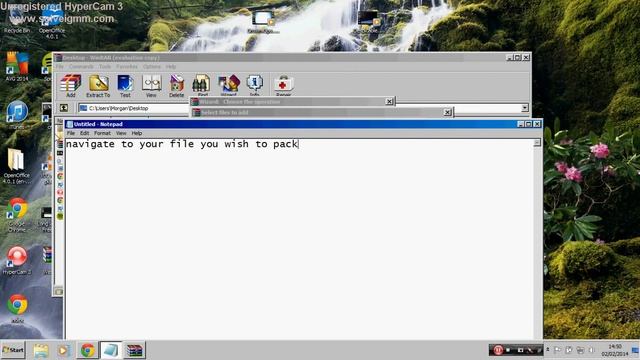 How to make a WinRar archive смотреть онлайн